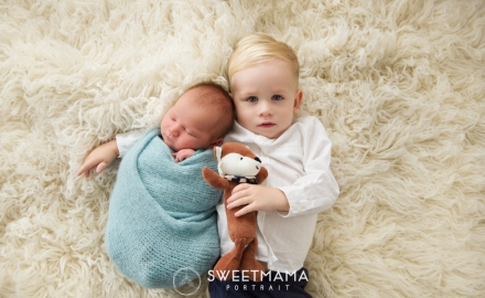 Newborn baby and Family Photography by Sweetmama Photography - Cyprus photography boutique specializing in newborn, children, family, maternity and christening photography - siblings